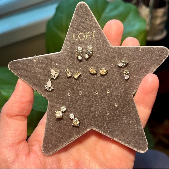 LOFT Stud Earrings (partial set) - Picture 1 of 4